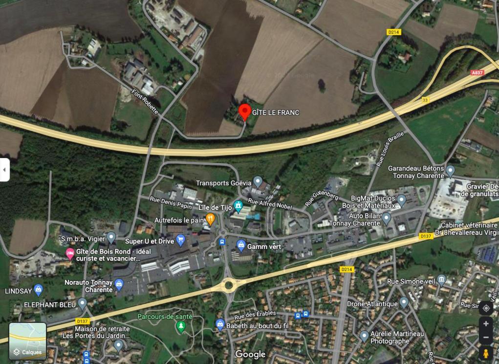 Le Grand Franc Gite Cosy Proche Tous Commerces Tonnay-Charente Exterior foto